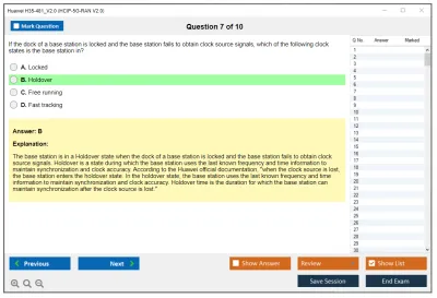 Huawei H35-481_V2.0 HCIP-5G-RAN V2.0 Exam Practice test exam simulator test engine exam Prep practice test questions answers Image 7
