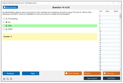 CompTIA XK0-004 CompTIA Linux+ Certification Exam Practice test exam simulator test engine exam Prep practice test questions answers Image 14