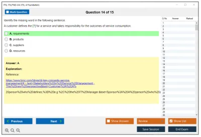 ITIL ITILFND-V4 ITIL 4 Foundation Practice test exam simulator test engine exam Prep practice test questions answers Image 14