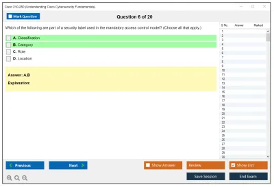 Cisco 210-250 Understanding Cisco Cybersecurity Fundamentals Practice test exam simulator test engine exam Prep practice test questions answers Image 6