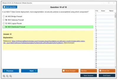 VMware 2V0-81.20 Professional VMware Security Practice test exam simulator test engine exam Prep practice test questions answers Image 10