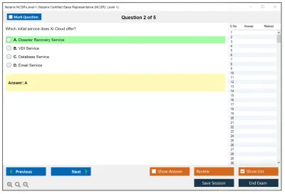 Nutanix NCSR-Level-1 Nutanix Certified Sales Representative (NCSR): Level 1 Practice test exam simulator test engine exam Prep practice test questions answers Image 2