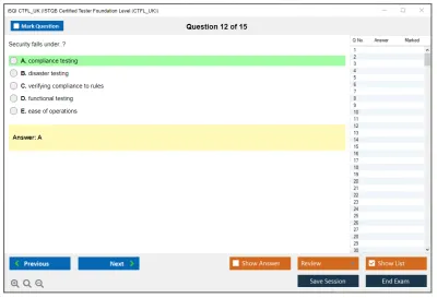 iSQI CTFL_UK ISTQB Certified Tester Foundation Level (CTFL_UK) Practice test exam simulator test engine exam Prep practice test questions answers Image 12