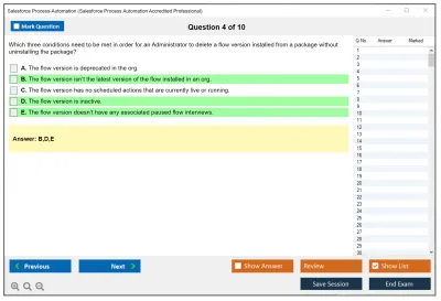 Salesforce Process-Automation Salesforce Process Automation Accredited Professional Practice test exam simulator test engine exam Prep practice test questions answers Image 4