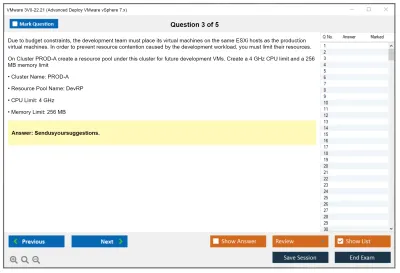 VMware 3V0-22.21 Advanced Deploy VMware vSphere 7.x Practice test exam simulator test engine exam Prep practice test questions answers Image 3