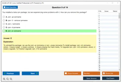 GAQM LCP-001 Linux Certified Professional (LCP) Powered by LPI Practice test exam simulator test engine exam Prep practice test questions answers Image 9