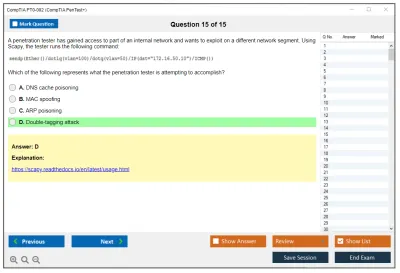 CompTIA PT0-002 CompTIA PenTest+ Certification Exam Practice test exam simulator test engine exam Prep practice test questions answers Image 15