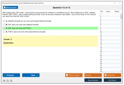 ECCouncil EC0-479 EC-Council Certified Security Analyst (ECSA) Practice test exam simulator test engine exam Prep practice test questions answers Image 12