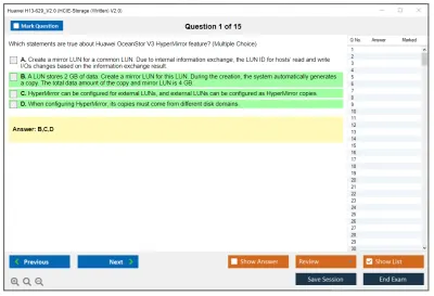 Huawei H13-629_V2.0 HCIE-Storage (Written) V2.0 Practice test exam simulator test engine exam Prep practice test questions answers Image 1