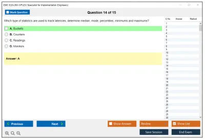 EMC E20-260 VPLEX Specialist Exam for Implementation Engineers Practice test exam simulator test engine exam Prep practice test questions answers Image 14