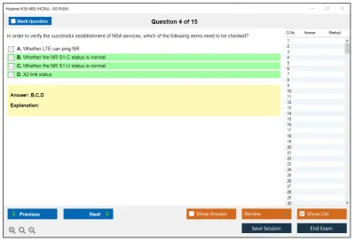 Huawei H35-460 HCS-5G RAN V1.0 Practice test exam simulator test engine exam Prep practice test questions answers Image 4