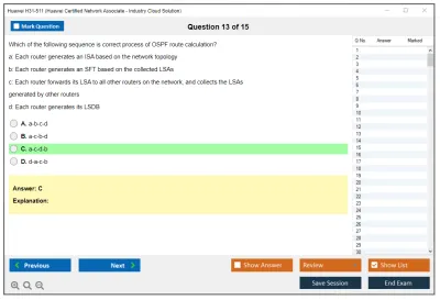 Huawei H31-511 Huawei Certified Network Associate - Cloud Solutions Architect Practice test exam simulator test engine exam Prep practice test questions answers Image 13