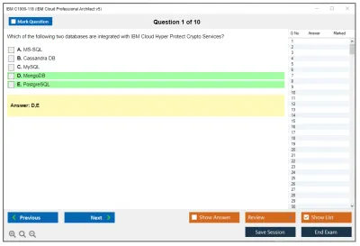 IBM C1000-118 IBM Cloud Professional Architect v5 Practice test exam simulator test engine exam Prep practice test questions answers Image 1