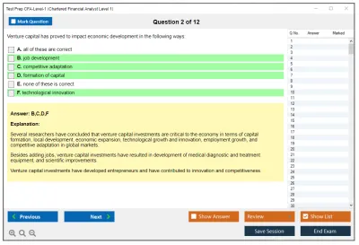 Test Prep CFA-Level-1 Chartered Financial Analyst Level 1 Practice test exam simulator test engine exam Prep practice test questions answers Image 2