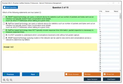 Riverbed 299-01 Riverbed Certified Solutions Professional - Network Performance Management Practice test exam simulator test engine exam Prep practice test questions answers Image 3
