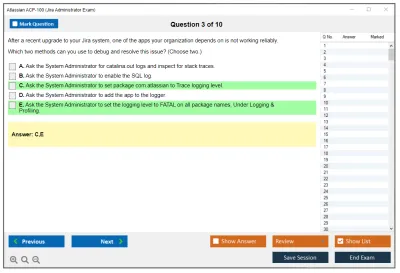 Atlassian ACP-100 Jira Administrator Exam Practice test exam simulator test engine exam Prep practice test questions answers Image 3