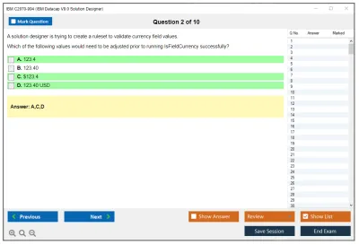 IBM C2070-994 IBM Datacap V9.0 Solution Designer Practice test exam simulator test engine exam Prep practice test questions answers Image 2