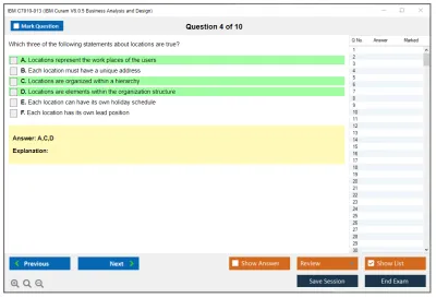 IBM C7010-013 IBM Curam V6.0.5 Business Analysis and Design Practice test exam simulator test engine exam Prep practice test questions answers Image 4