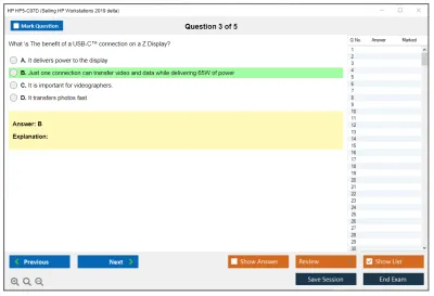 HP HP5-C07D Selling HP Workstations 2019 delta Practice test exam simulator test engine exam Prep practice test questions answers Image 3