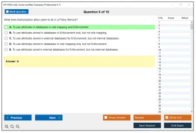 HP HPE6-A68 Aruba Certified ClearPass Professional (ACCP) 6.7 Practice test exam simulator test engine exam Prep practice test questions answers Image 6