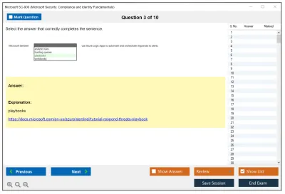 Microsoft SC-900 Microsoft Security Compliance and Identity Fundamentals Practice test exam simulator test engine exam Prep practice test questions answers Image 3