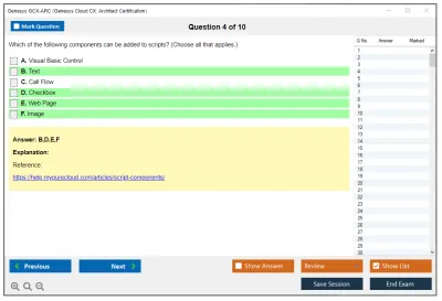Genesys GCX-ARC Genesys Cloud CX: Architect Certification Practice test exam simulator test engine exam Prep practice test questions answers Image 4