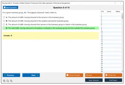 Riverbed 499-01 Riverbed Certified Solutions Professional – Application Performance Management Practice test exam simulator test engine exam Prep practice test questions answers Image 8