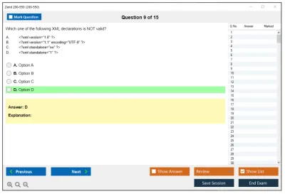 Zend 200-550 Zend Certified PHP Engineer Practice test exam simulator test engine exam Prep practice test questions answers Image 9