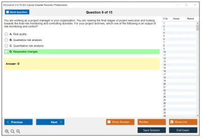 ECCouncil 312-76 Disaster Recovery Professional Practice Test Practice test exam simulator test engine exam Prep practice test questions answers Image 9