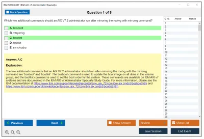 IBM S1000-007 IBM AIX v7 Administrator Specialty Practice test exam simulator test engine exam Prep practice test questions answers Image 1