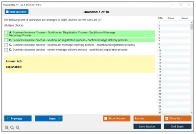 Huawei H12-111_V2-5 HCIA-IoT V2.5 Exam Practice test exam simulator test engine exam Prep practice test questions answers Image 1