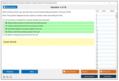 Salesforce Industries-CPQ-Developer Salesforce Certified Industries CPQ Developer Practice test exam simulator test engine exam Prep practice test questions answers Image 1