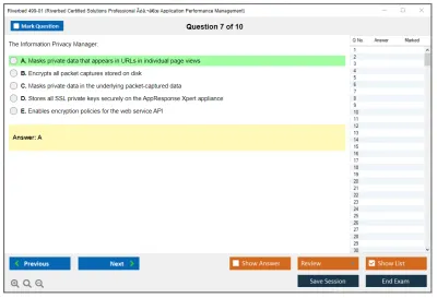 Riverbed 499-01 Riverbed Certified Solutions Professional – Application Performance Management Practice test exam simulator test engine exam Prep practice test questions answers Image 7