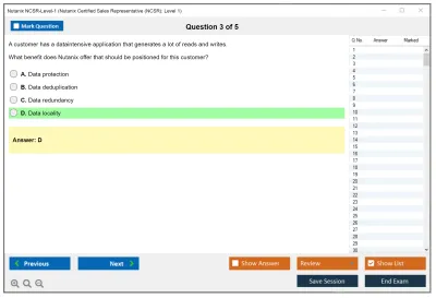 Nutanix NCSR-Level-1 Nutanix Certified Sales Representative (NCSR): Level 1 Practice test exam simulator test engine exam Prep practice test questions answers Image 3