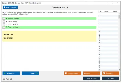Genesys GCX-ARC Genesys Cloud CX: Architect Certification Practice test exam simulator test engine exam Prep practice test questions answers Image 3