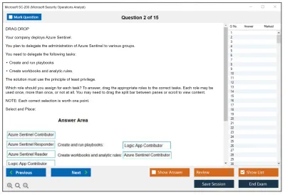 Microsoft SC-200 Microsoft Security Operations Analyst Practice test exam simulator test engine exam Prep practice test questions answers Image 2