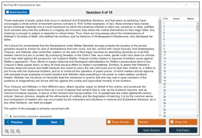 Test Prep NET Nurse Entrance Test Practice test exam simulator test engine exam Prep practice test questions answers Image 5