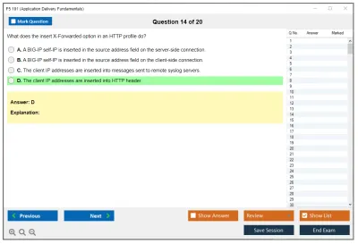 F5 101 Application Delivery Fundamentals Practice test exam simulator test engine exam Prep practice test questions answers Image 14