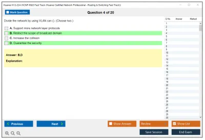 Huawei H12-224 HCNP-R&amp;S Fast Track (Huawei Certified Network Professional - Routing &amp; Switching Fast Track) Practice test exam simulator test engine exam Prep practice test questions answers Image 4