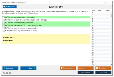 ARM EN0-001 ARM Accredited Engineer Practice test exam simulator test engine exam Prep practice test questions answers Image 3