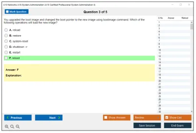 A10 Networks A10-System-Administration A10 Certified Professional System Administration 4 Practice test exam simulator test engine exam Prep practice test questions answers Image 3