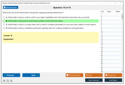 Copado Copado-Robotic-Testing Copado Robotic Testing Certification Exam Practice test exam simulator test engine exam Prep practice test questions answers Image 10