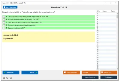 Huawei H19-369 HCS-Pre-sales IP-IT Practice test exam simulator test engine exam Prep practice test questions answers Image 7