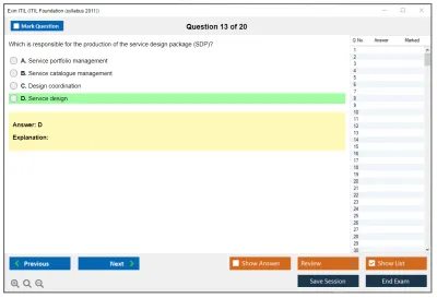 Exin ITIL ITIL Foundation (V4) Practice test exam simulator test engine exam Prep practice test questions answers Image 13