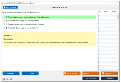 Microsoft MS-102 Microsoft 365 Administrator Exam Practice test exam simulator test engine exam Prep practice test questions answers Image 2
