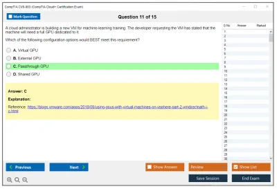CompTIA CV0-003 CompTIA Cloud+ Certification Exam Practice test exam simulator test engine exam Prep practice test questions answers Image 11