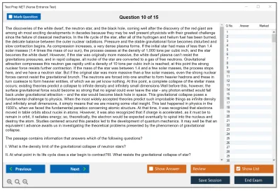 Test Prep NET Nurse Entrance Test Practice test exam simulator test engine exam Prep practice test questions answers Image 10
