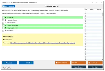 VMware 2V0-31.21 Professional VMware vRealize Automation 8.3 Practice test exam simulator test engine exam Prep practice test questions answers Image 1