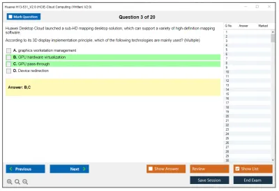 Huawei H13-531_V2.0 HCIE-Cloud Computing (Written) V2.0 Practice test exam simulator test engine exam Prep practice test questions answers Image 3