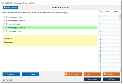 LPI 304-200 LPI Level 3 Exam 304 Practice test exam simulator test engine exam Prep practice test questions answers Image 7